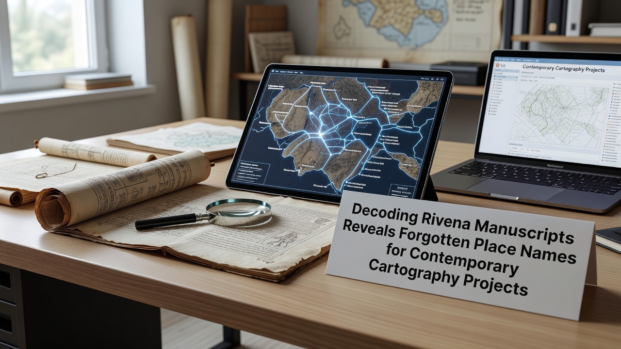 Decoding Rivena Manuscripts Reveals Forgotten Place Names for Contemporary Cartography Projects
