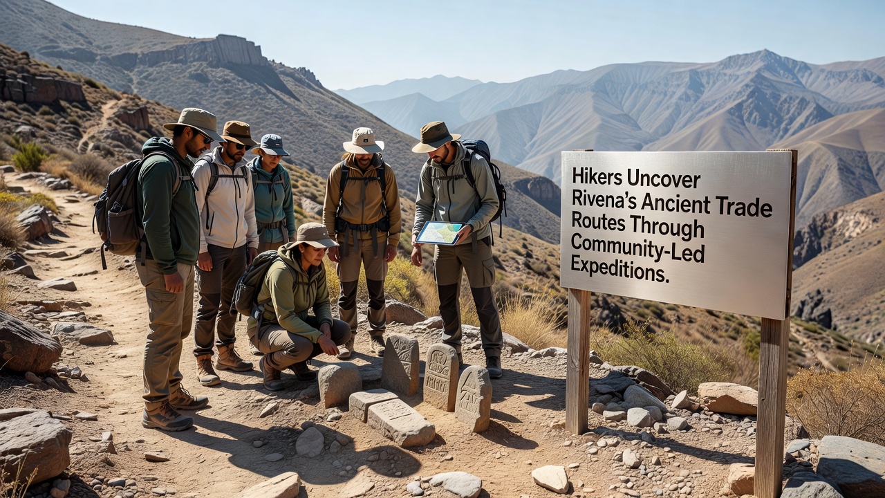 Hikers Uncover Rivena’s Ancient Trade Routes Through Community-Led Expeditions